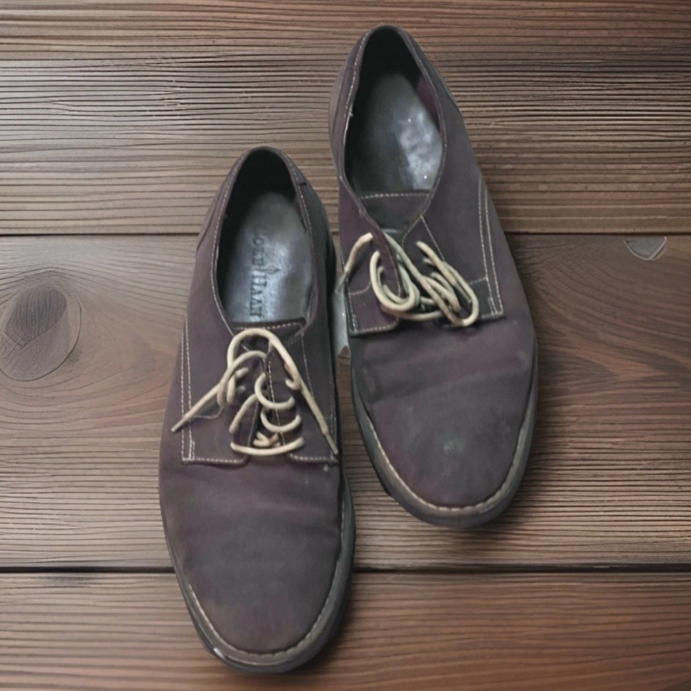 Men's Cole Haan Brown Leather Shoes - 12